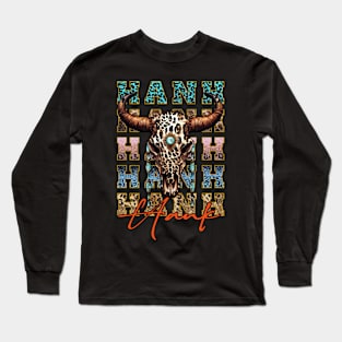 Hank's Heritage: Stylish Tee Celebrating the Timeless Music of Hank Long Sleeve T-Shirt